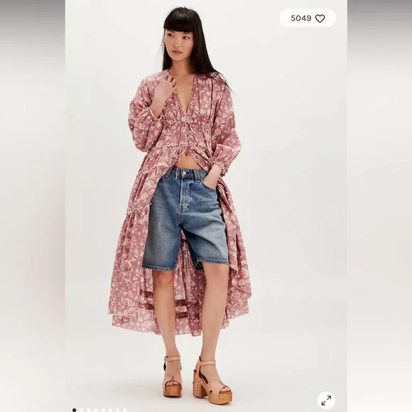 Free People Pappiet Midi Dress - Picture 4 of 13